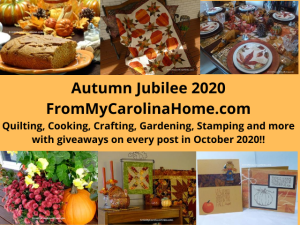 Autumn Jubilee 2020 FromMyCarolinaHome.com